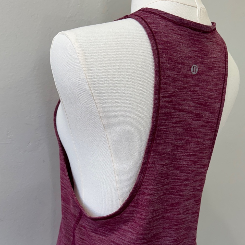 Lululemon Burgundy Tank Top – Size Medium - Picture 6 of 8